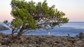 Περπατώντας στο μονοπάτι για μονή Κουδουμά